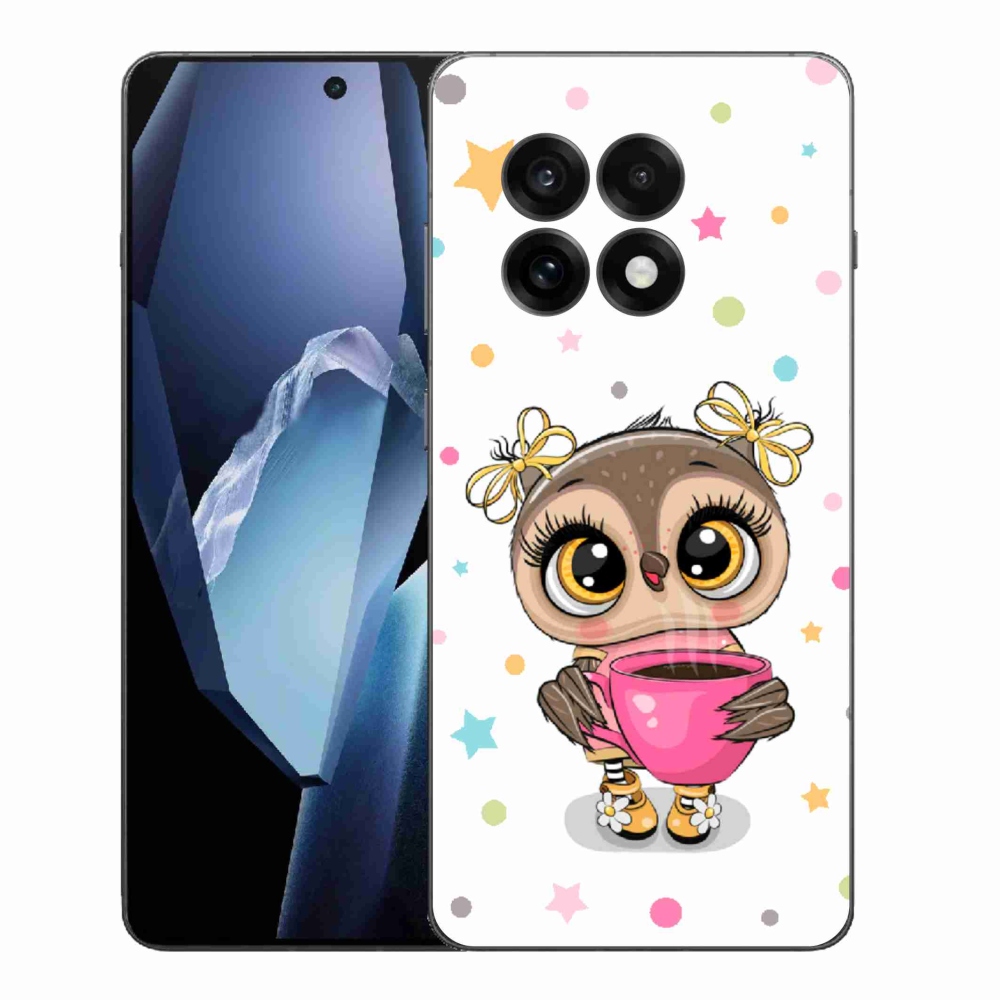 Zselés borítás mmCase One Plus 13R készülékhez - rajzfilm bagoly