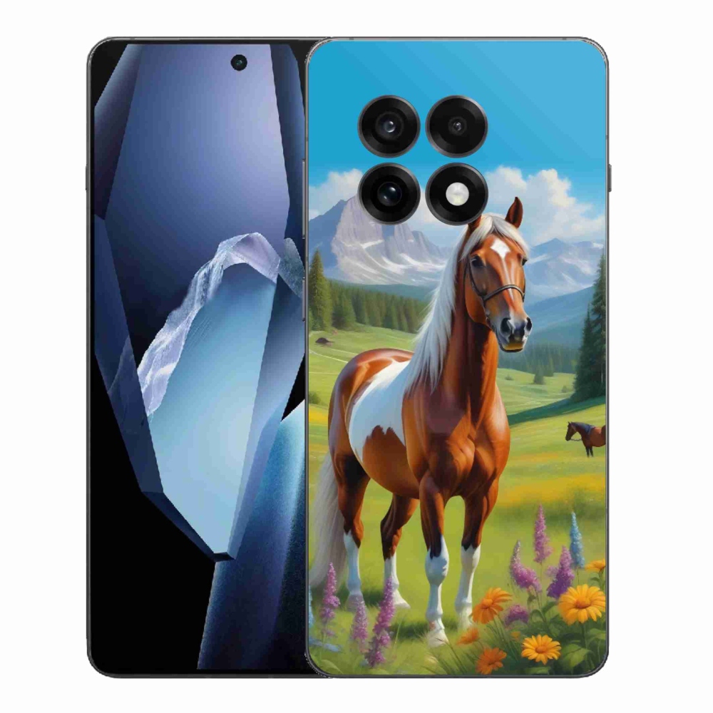 Zselés borítás mmCase for One Plus 13R - ló a réten