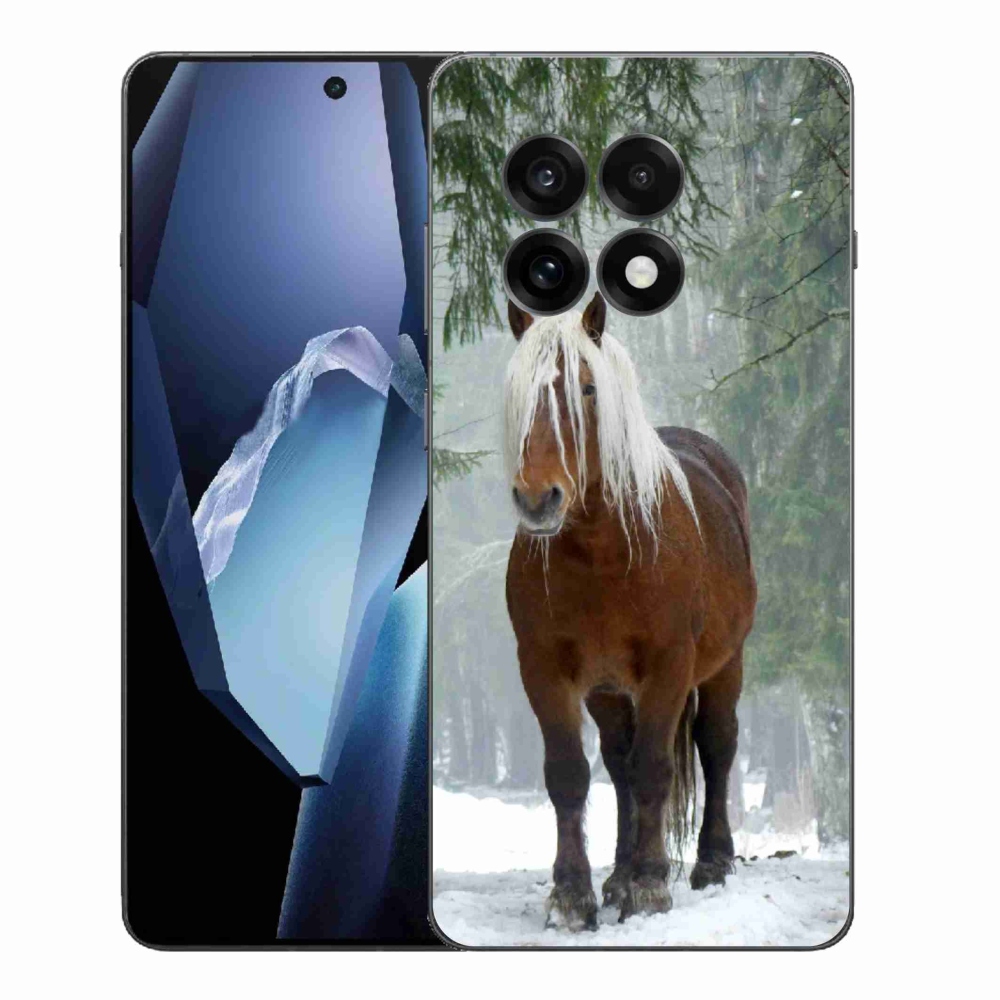 Zselés borítás mmCase for One Plus 13R - ló az erdőben