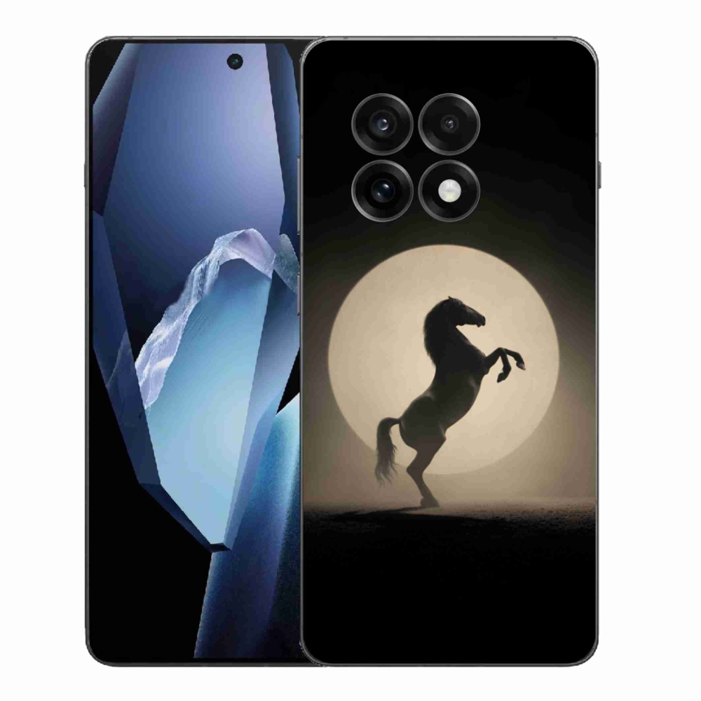 Zselés borítás mmCase a One Plus 13R készülékhez - ló sziluettben