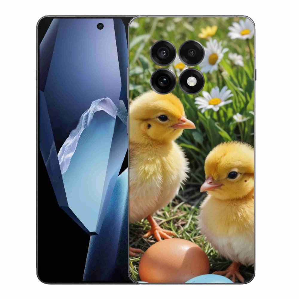 Zselés tok mmCase a One Plus 13R készülékhez - csibék