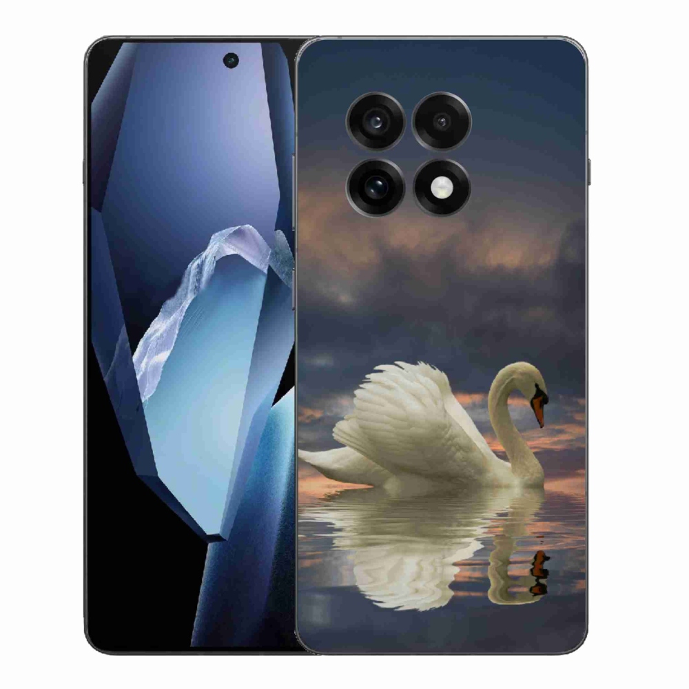 Zselés tok mmCase One Plus 13R készülékhez - hattyú
