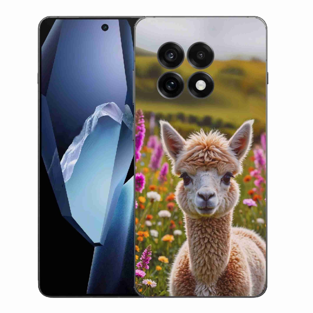 Zselés borítás mmCase for One Plus 13R - láma a réten