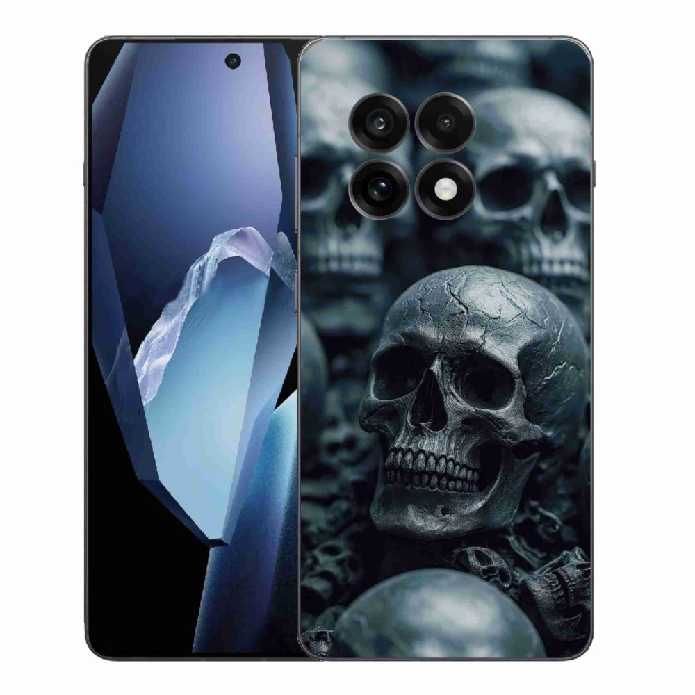 Zselés borítás mmCase a One Plus 13R készülékhez - koponya 2