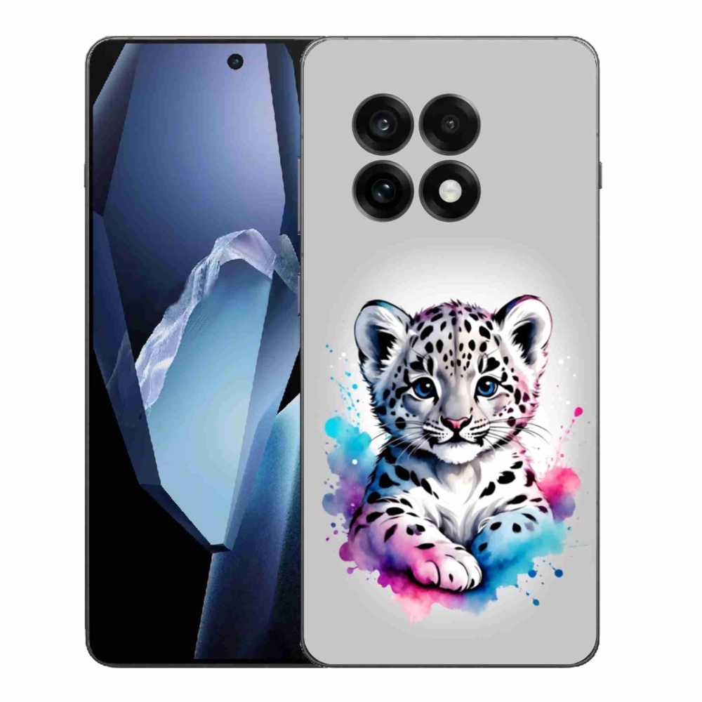 Zselés borítás mmCase One Plus 13R készülékhez - leopárd kölyök
