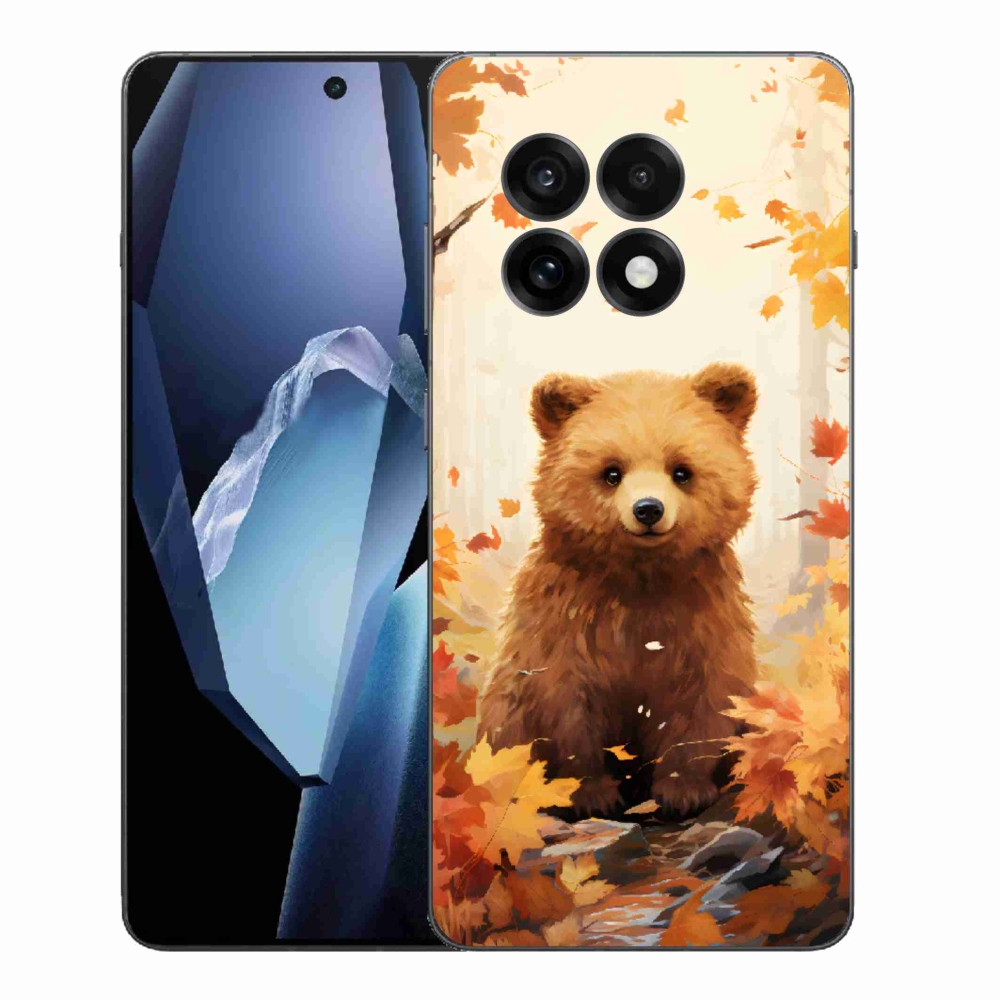 Zselés borítás mmCase for One Plus 13R - medve az erdőben