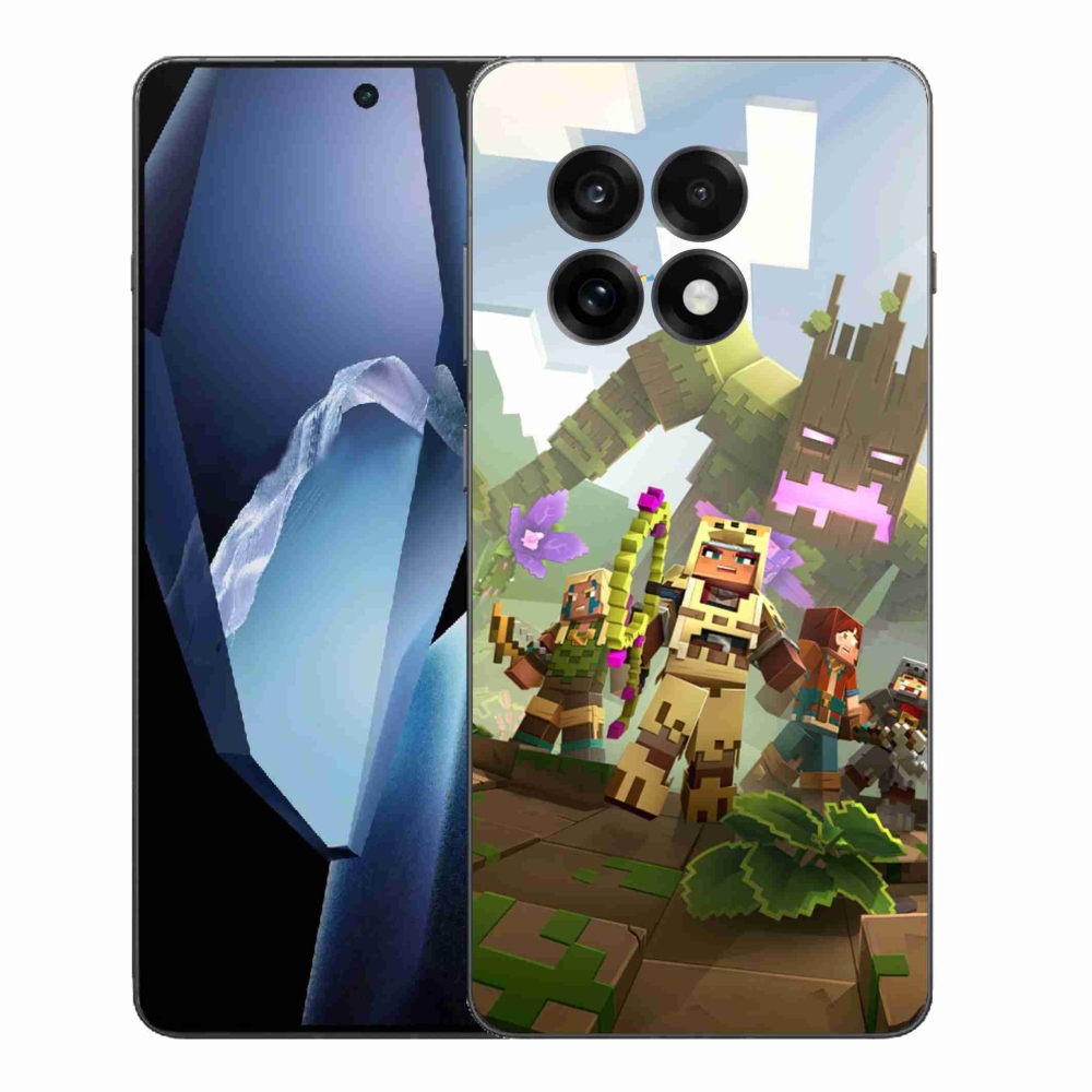 Zselés borítás mmCase a One Plus 13R készülékhez - minecraft 1