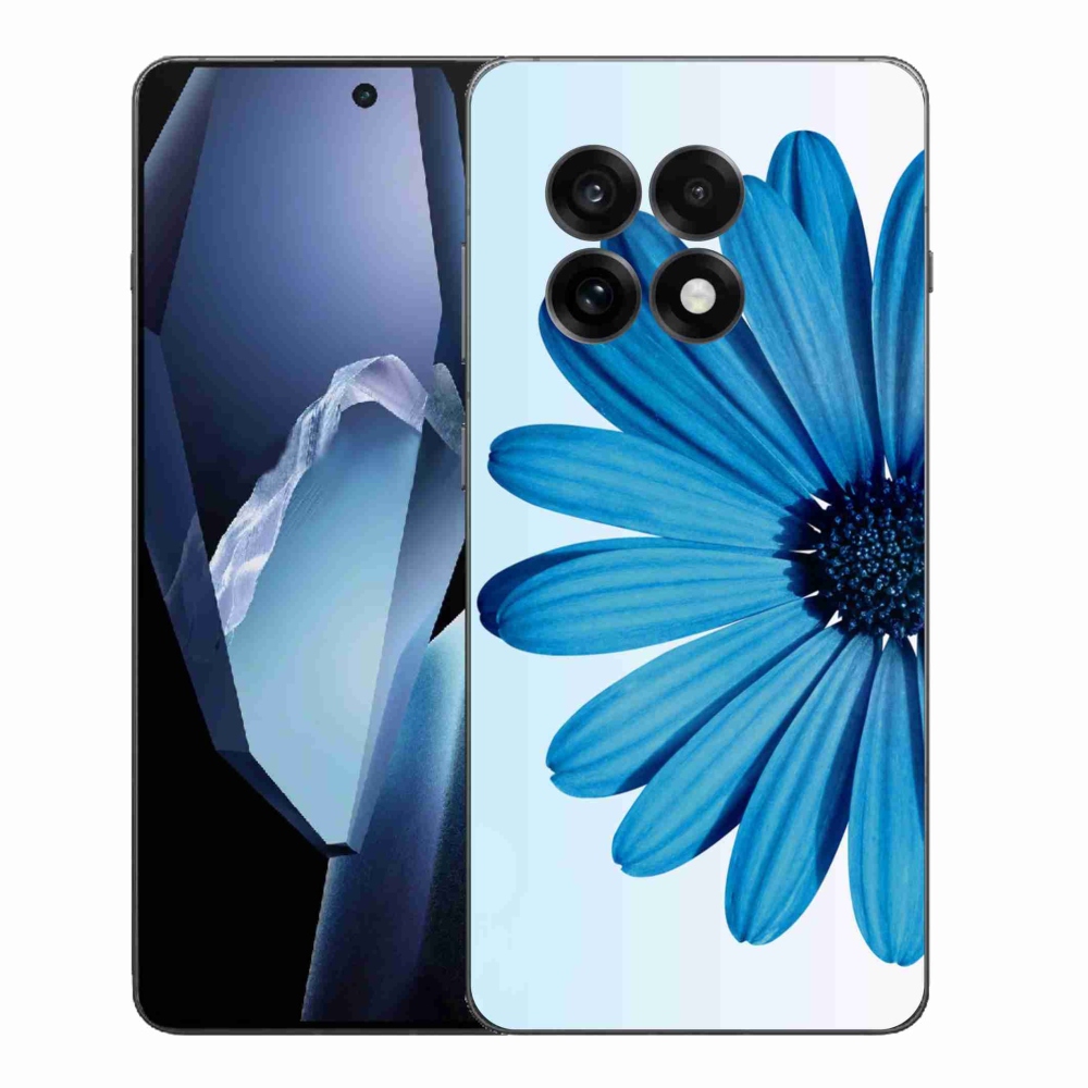Zselés tok mmCase One Plus 13R-hez - kék margaréta