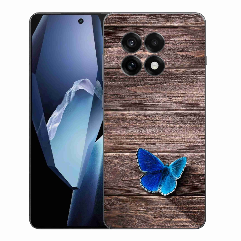Zselés tok mmCase a One Plus 13R készülékhez - kék pillangó 1