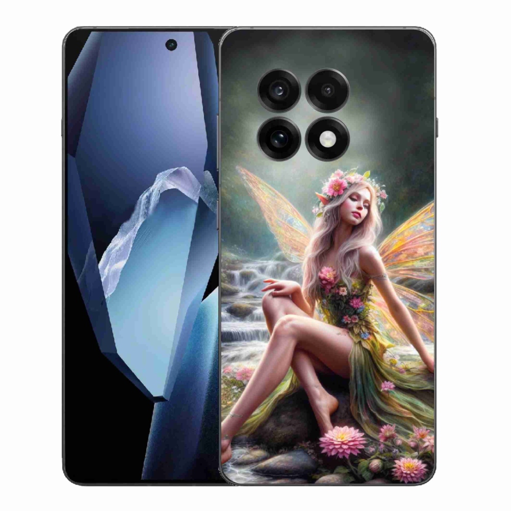 Zselés borítás mmCase a One Plus 13R-hez - pillangó nő 1
