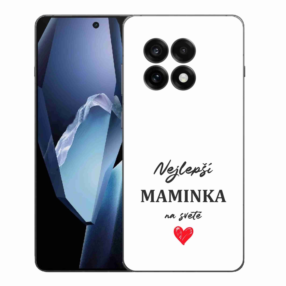Gél borítás mmCase on One Plus 13R - Best Mom 1 Fehér háttér