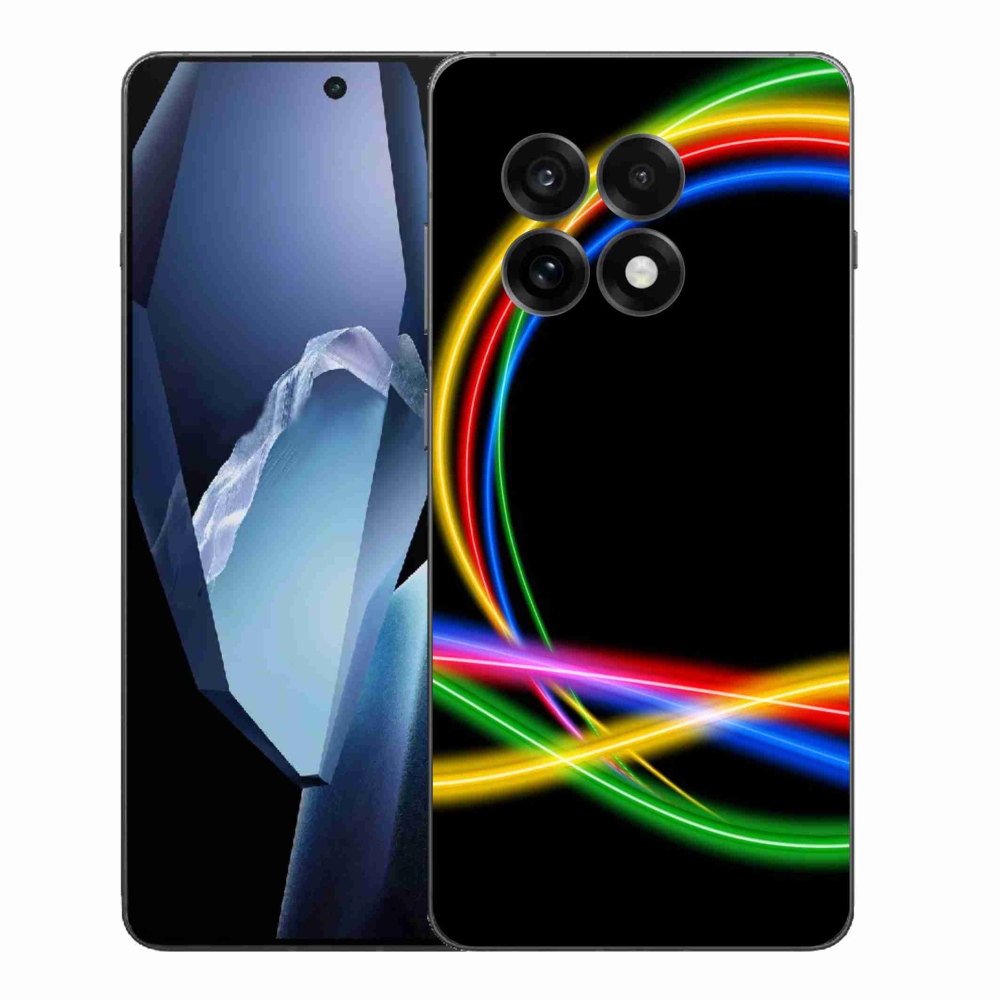 Gél borítás mmCase a One Plus 13R készülékre - neon körök