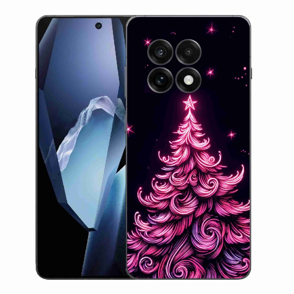 Gél borítás mmCase on One Plus 13R - neon karácsonyfa 2