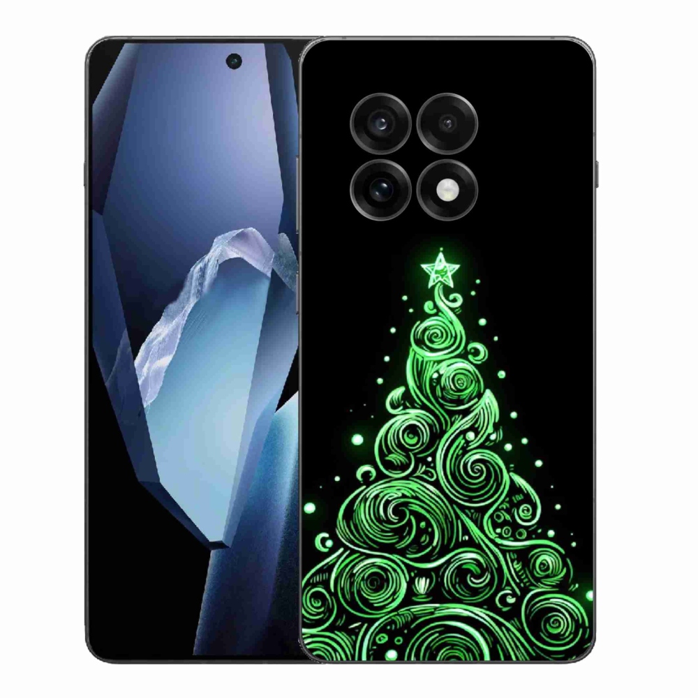 Gél borítás mmCase on One Plus 13R - neon karácsonyfa 3