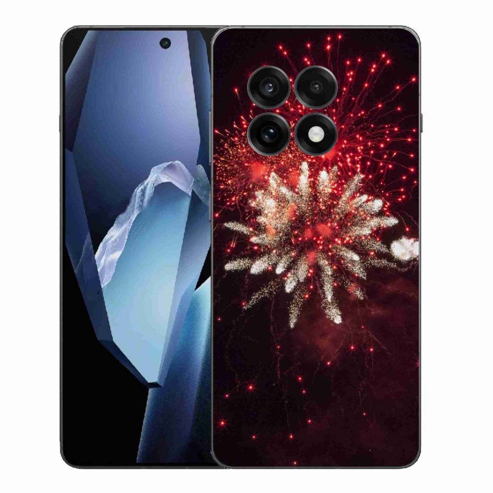 Zselés borítás mmCase a One Plus 13R-hez - tűzijátékok