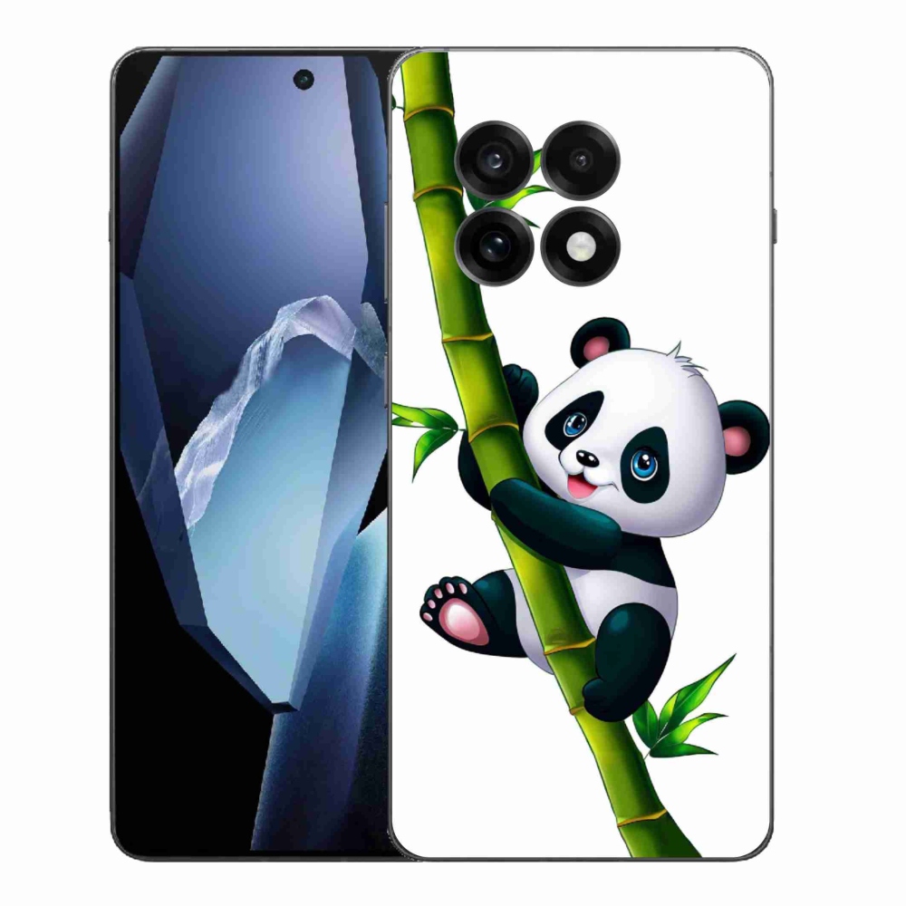 Gél borítás mmCase a One Plus 13R készülékhez - panda a bambuszon