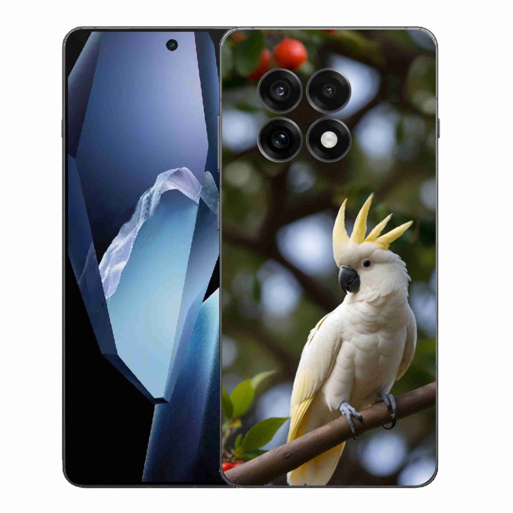 Zselés borítás mmCase a One Plus 13R készülékhez - papagáj kakadu 3