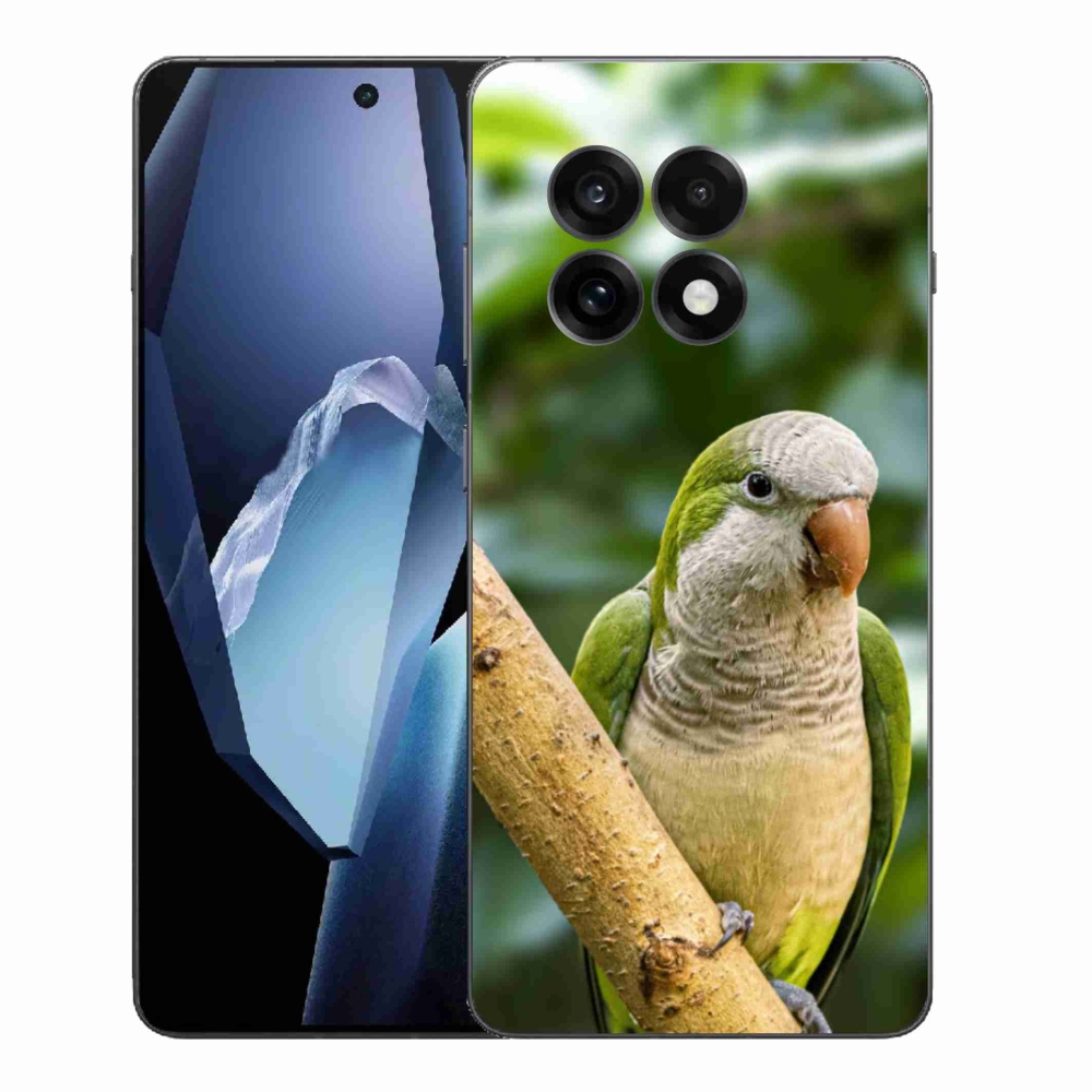 Zselés tok mmCase One Plus 13R készülékhez - papagáj