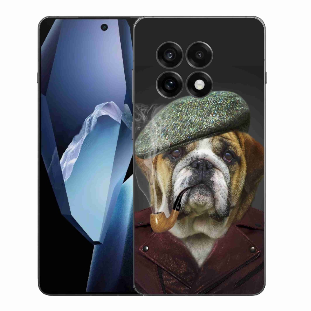 Zselés borítás mmCase a One Plus 13R-hez - kutya csővel