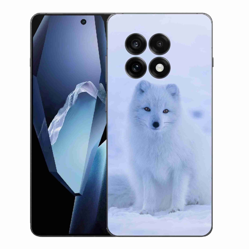 Zselés borítás mmCase a One Plus 13R készülékhez - polár róka