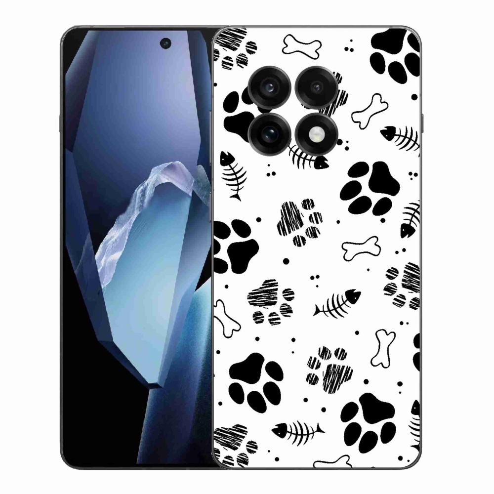 Zselés borítás mmCase for One Plus 13R - kutyamancsok 1