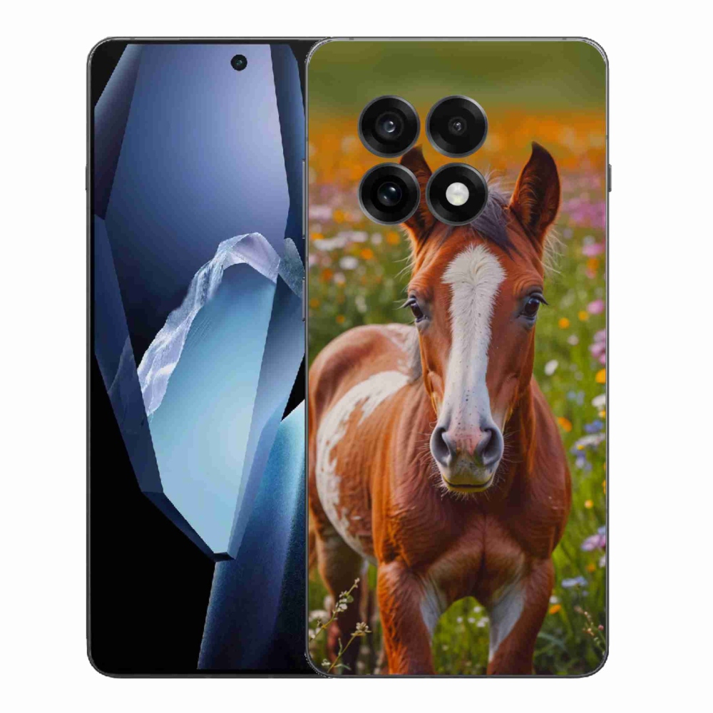Zselés borítás mmCase for One Plus 13R - aranyos csikó