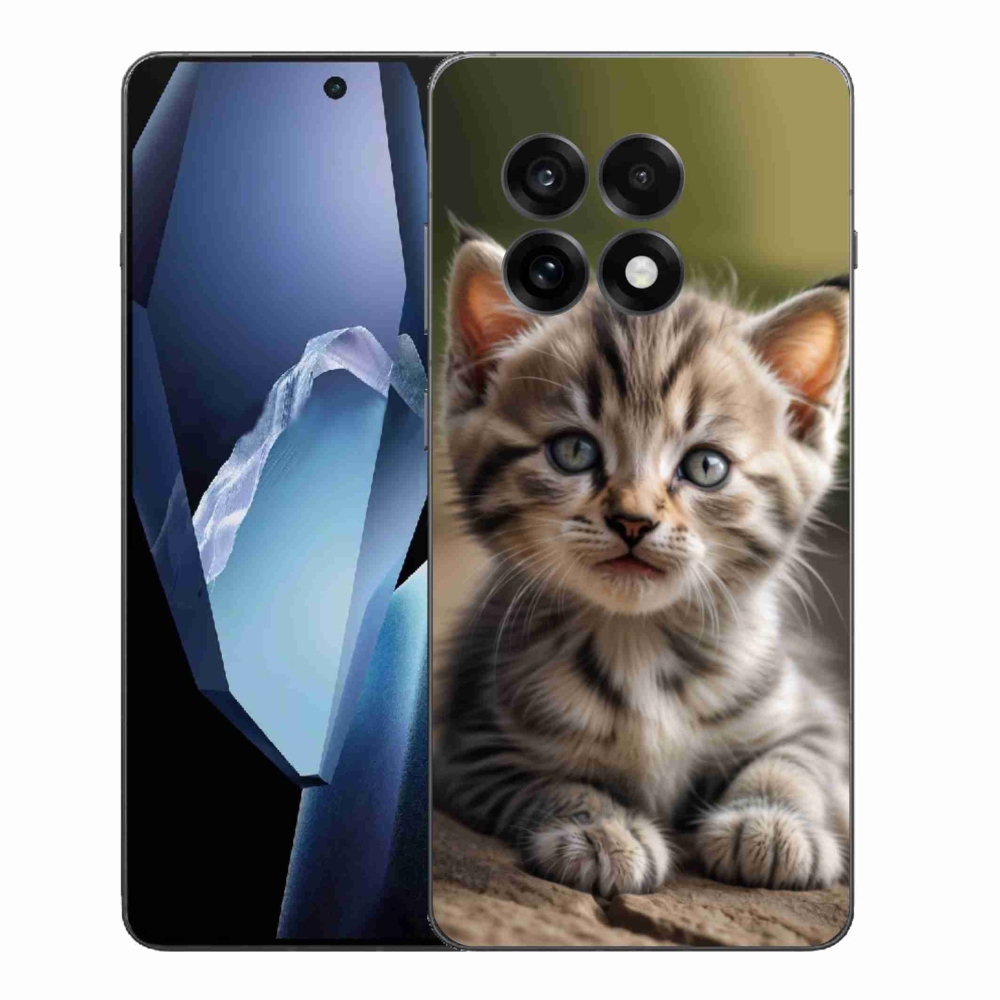 Zselés borítás mmCase a One Plus 13R készülékhez - aranyos cica 9