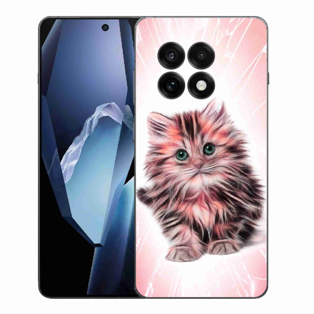 Zselés borítás mmCase a One Plus 13R készülékhez - aranyos cica