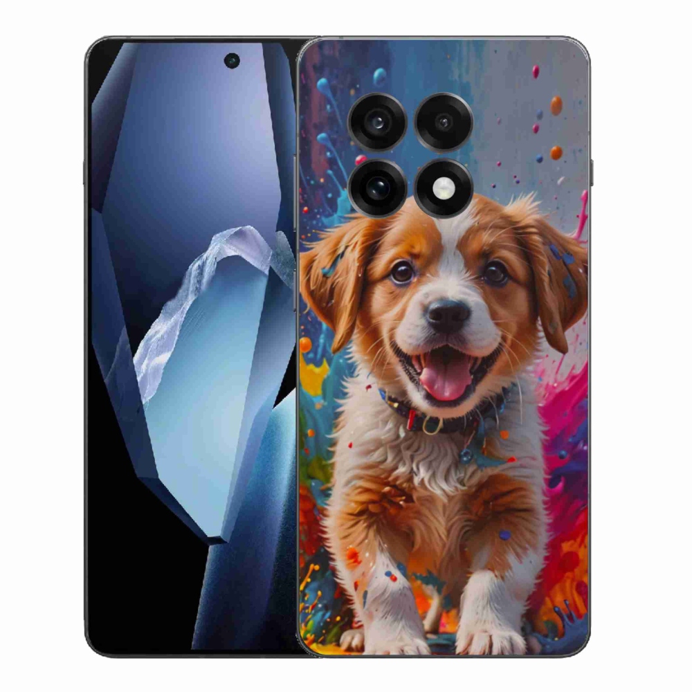 Zselés borítás mmCase a One Plus 13R készülékhez - aranyos kiskutya 3