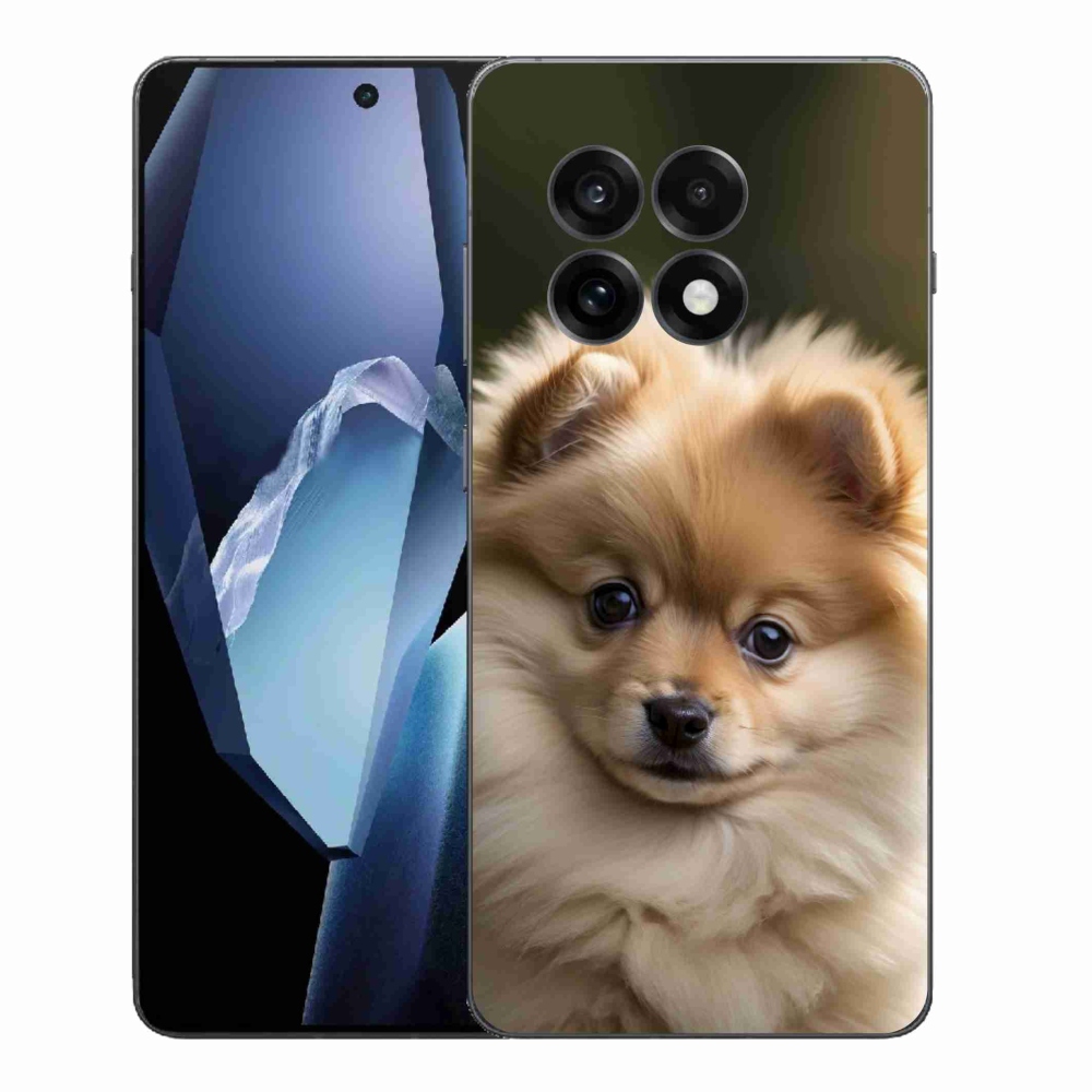 Zselés borítás mmCase a One Plus 13R készülékhez - aranyos pomerániai 2