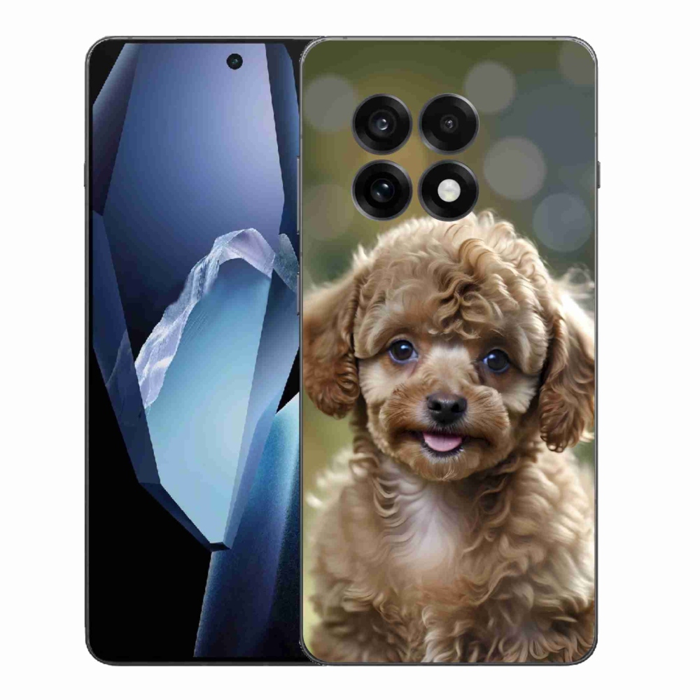 Zselés borítás mmCase a One Plus 13R-hez - aranyos uszkár
