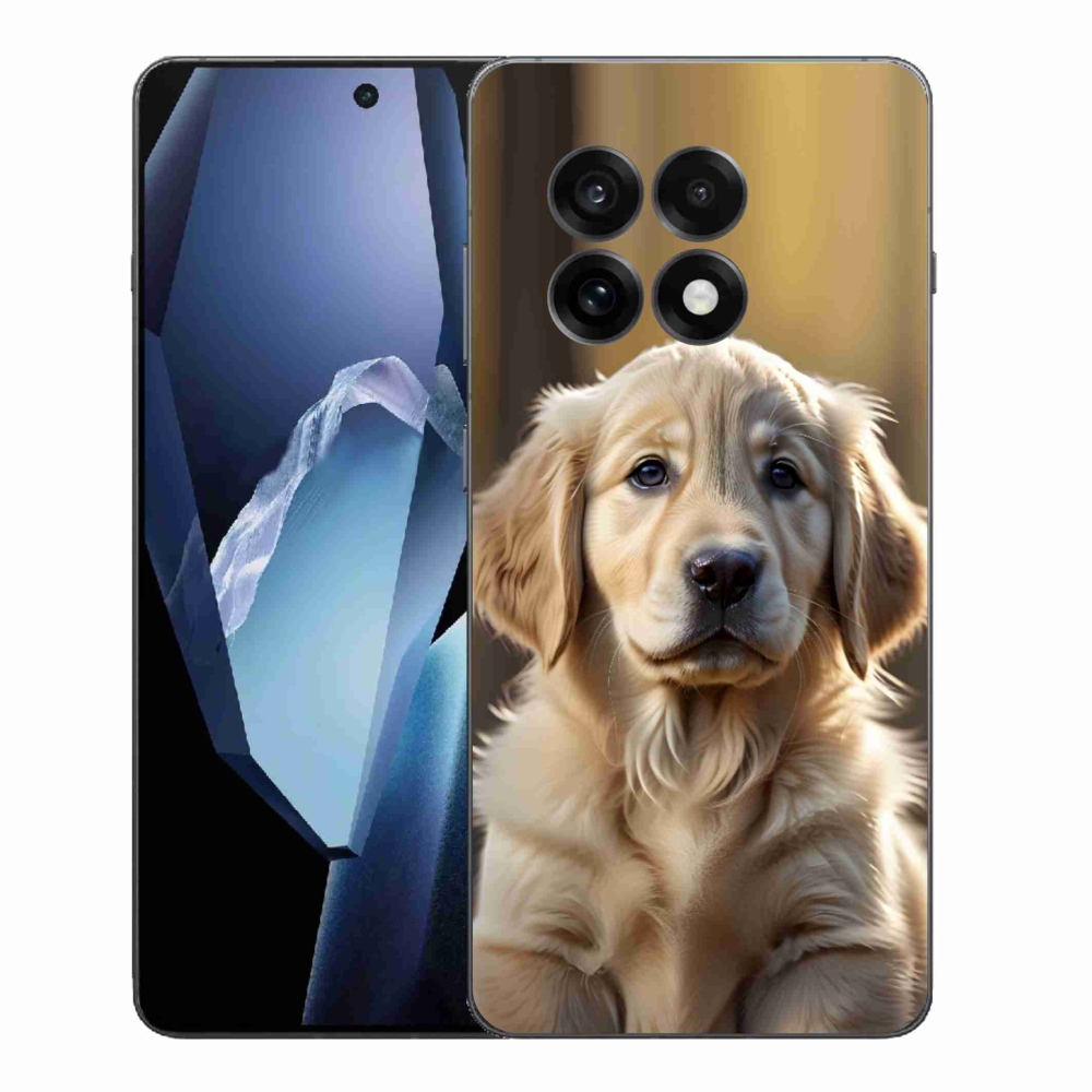 Gél borítás mmCase a One Plus 13R készülékhez - aranyos arany retriever