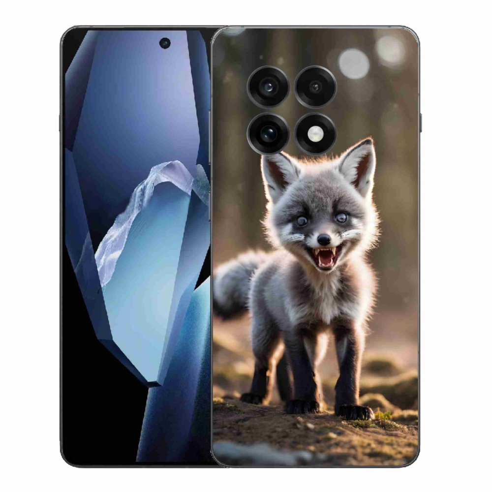 Zselés borítás mmCase a One Plus 13R készülékhez - angry fox