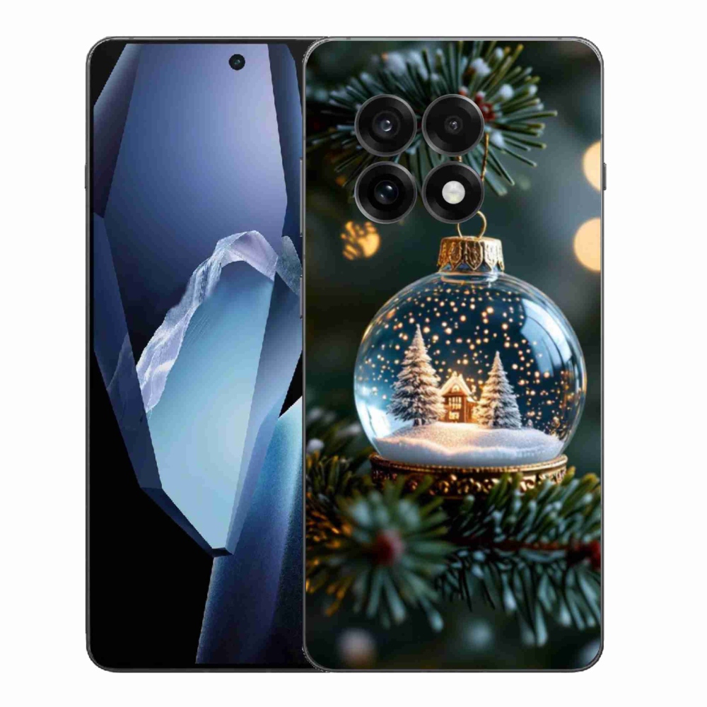 Zselés borítás mmCase a One Plus 13R-hez - Karácsonyi gömb 2