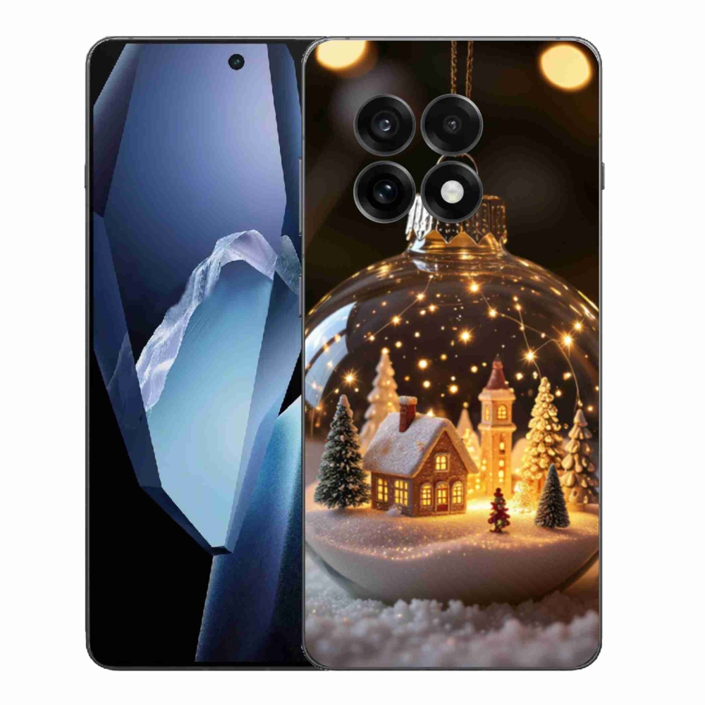 Zselés borítás mmCase a One Plus 13R-hez - Karácsonyi gömb 3
