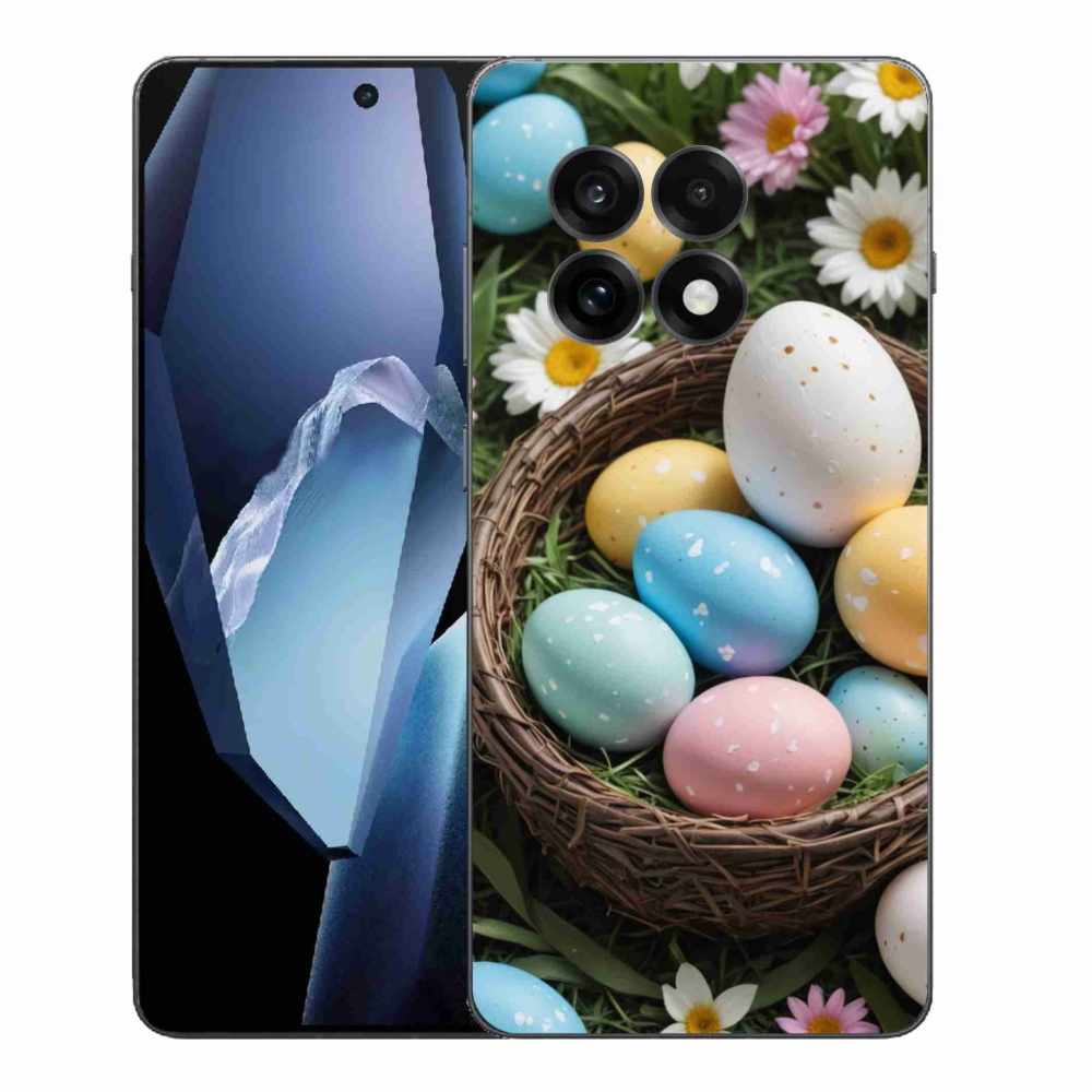 Zselés borítás mmCase a One Plus 13R készülékhez - Húsvéti tojások 2