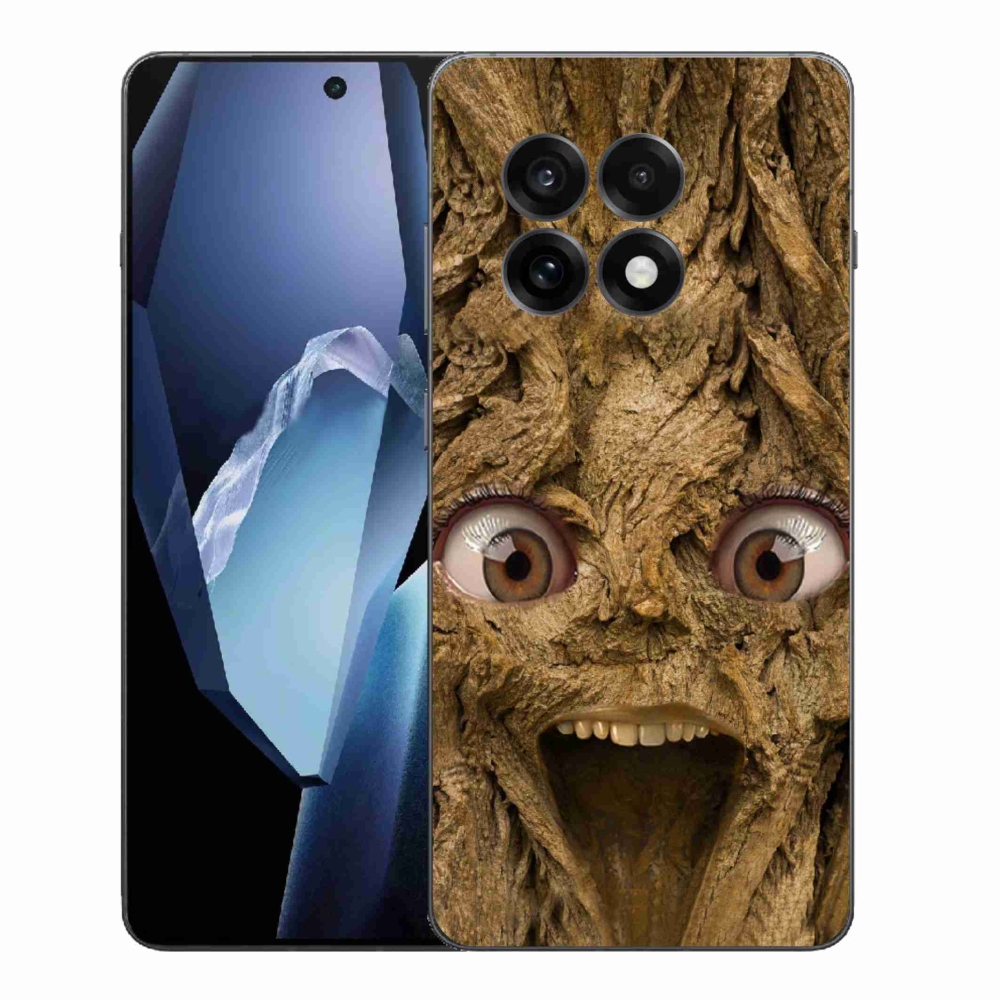 Zselés borítás mmCase a One Plus 13R-en - boldog fa szemekkel