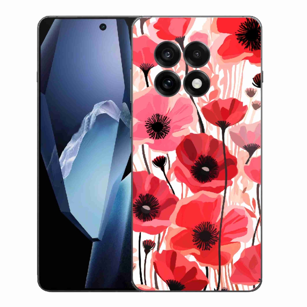 Zselés tok mmCase a One Plus 13R készülékhez - mákos 1