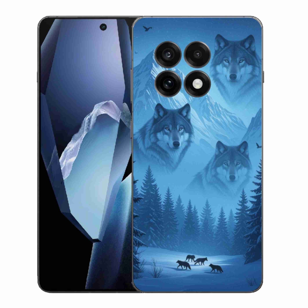 Zselés tok mmCase One Plus 13R-hez - farkas csomag