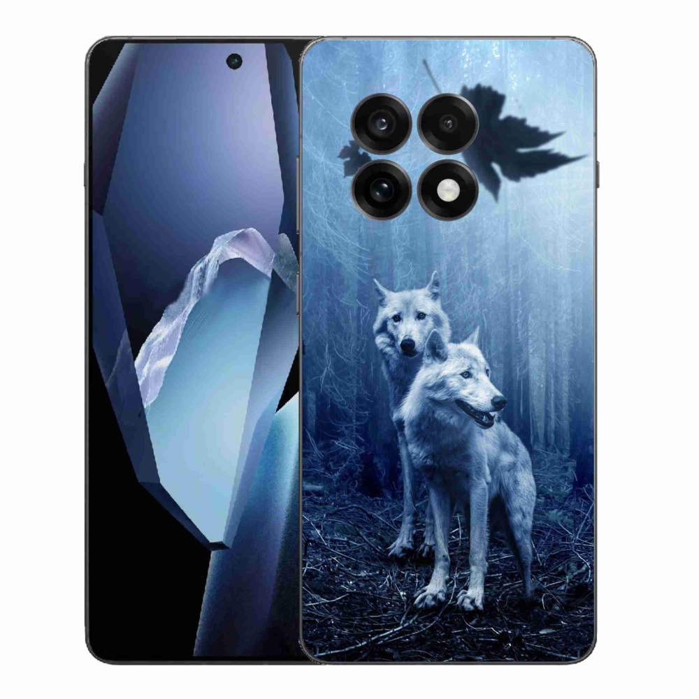 Zselés borítás mmCase for One Plus 13R - farkasok az erdőben
