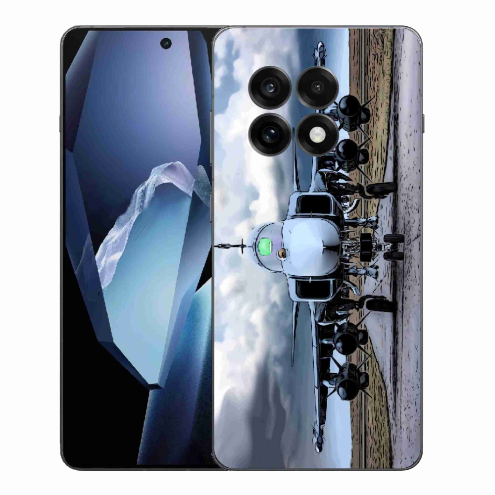 Gél borítás mmCase for One Plus 13R - katonai repülőgépekhez