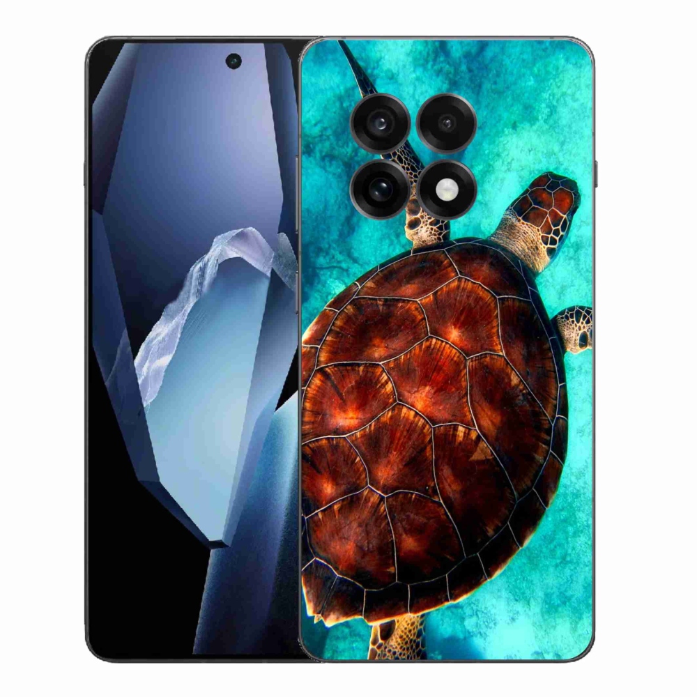 Zselés tok mmCase One Plus 13R készülékhez - teknősbéka