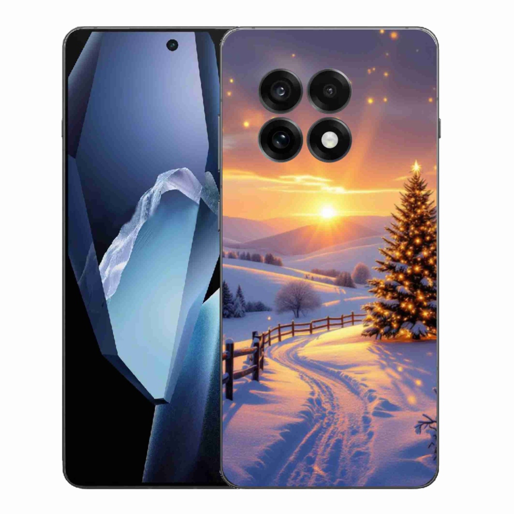 Zselés borítás mmCase a One Plus 13R készülékhez - téli tájkép