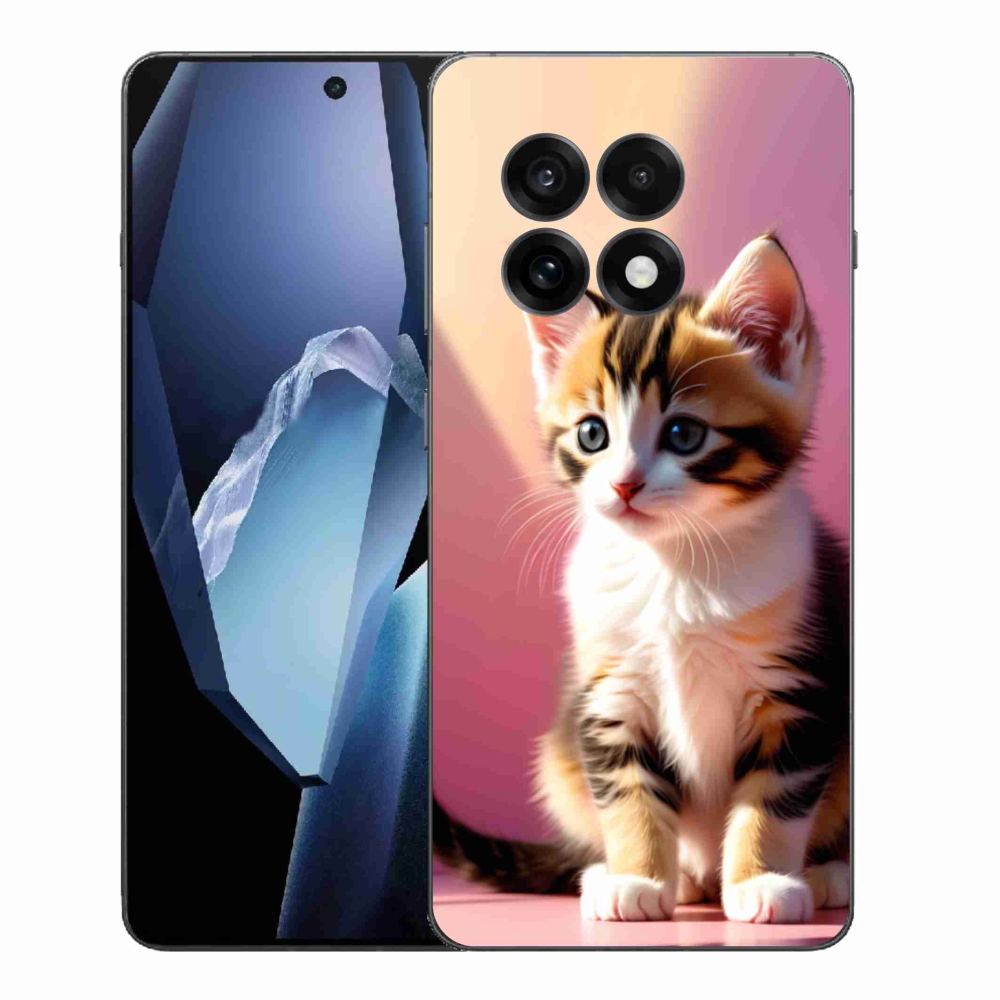 Zselés borítás mmCase a One Plus 13R készülékhez - kíváncsi cica 2