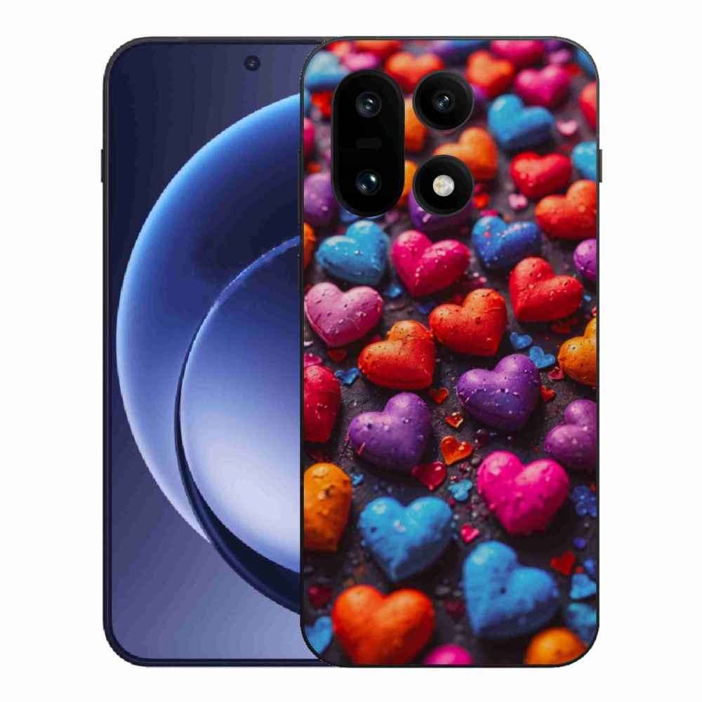 Zselés borító mmCase a One Plus 15-öshöz - színes szív
