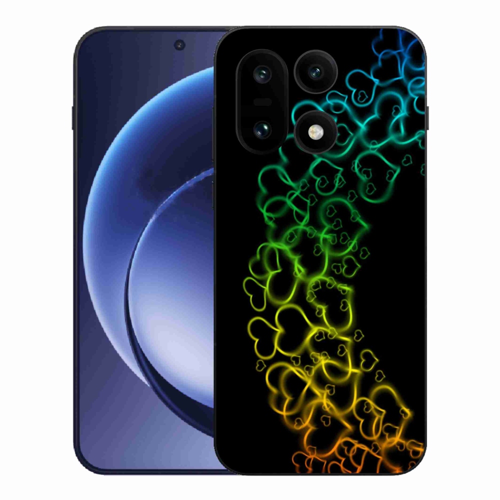 Zselés borító mmCase a One Plus 15-öshöz - színes szívek