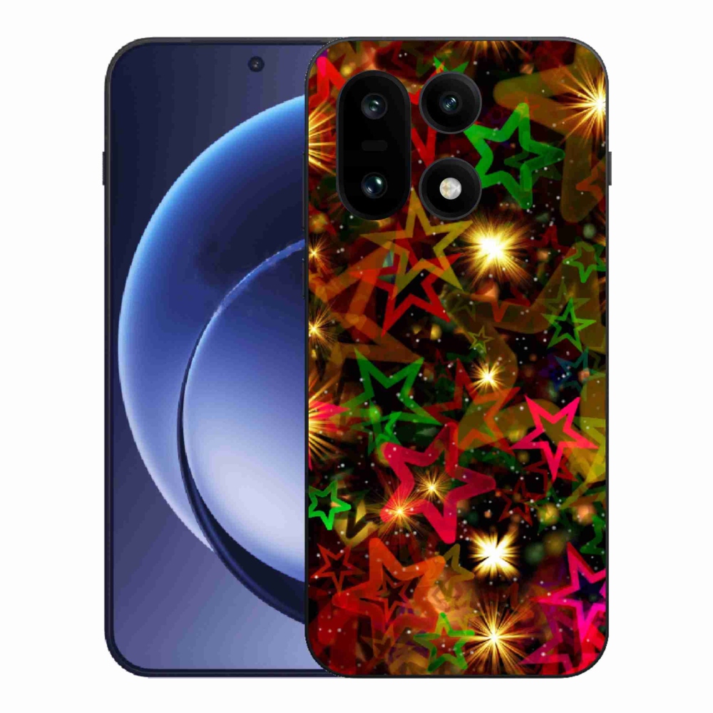 Zselés tok mmCase a One Plus 15-hez - színes csillagok