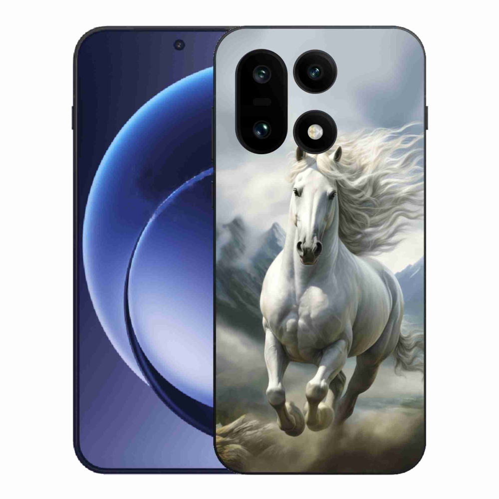 Gél borítás mmCase on One Plus 15 - futó fehér ló 3