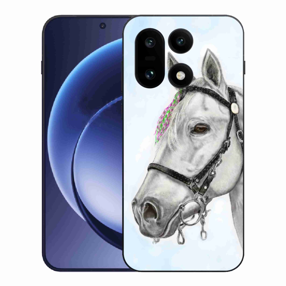 Zselés tok mmCase a One Plus 15-öshöz - fehér ló 1