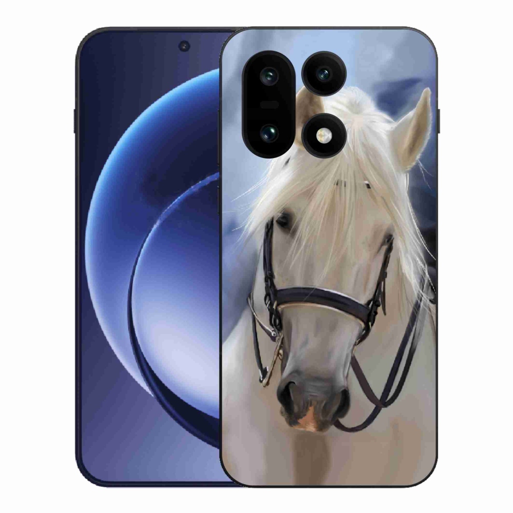 Zselés tok mmCase a One Plus 15-öshöz - fehér ló